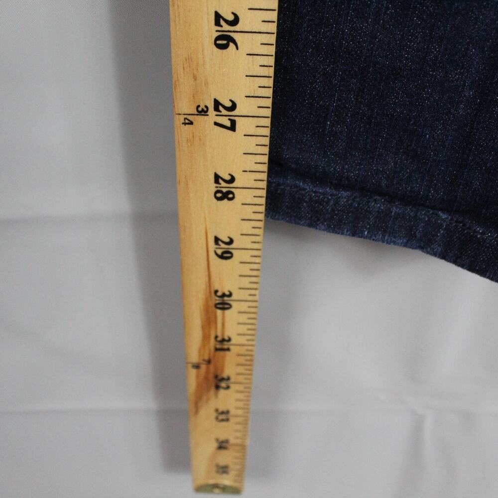 Sezane Jeans Womens 29 Brut Sexy Straight Slim Blue Quiet Luxury Minimalist - Picture 12 of 16